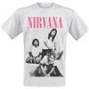 Nirvana Bathroom Photo Uomo T-Shirt Grigio Sport Regular