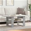 Generico Tavolino Salotto Grigio Cemento 102x55x42 cm Legno Multistrato,Tavolini da Salotto
