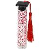 Vetrine in rete Vetrineinrete® Bomboniere Laurea Portaconfetti 36 Pezzi Cappello Laurea Dottore Vetro Tappo di Sughero Nappa Tocco Rosso Nero Laureati 302004 (Nero)
