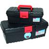 Hilka Tools HB1612 Hobby - Set di cassette degli attrezzi, 16+30,5 cm, colore: Nero