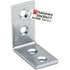 Lun Fix 100 X Angolari di costruzione angolari di costruzione stretti connettori angolari angolari forati 90 gradi connettori per legno 30x30x17x2,0 mm