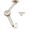 LOOTICH Sistema di Supporto Regolabili per Porta a Ribalta Staffe per Cerniere per Ante di Armadi in Legno Telai in Alluminio Fissaggio Armadio Cucina Ammortizzatore Cerniera Argento 1 set