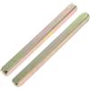 Supertool Mandrino per maniglia della porta, 8 mm x 100 mm, barra quadrata, in solido acciaio, accessori per finestre, UPVC e maniglie delle porte