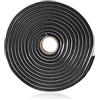 VVHFXD 6 mm x 6 m di filo butilico nero butilico nastro di bitume, sigillante per elettrodomestici, fanali, finestre, parabrezza, luci posteriori
