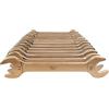 ENDRES TOOLS Set di chiavi combinate doppie, 12 pezzi, SW6 - 32 mm, in alluminio, senza scintille
