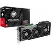 Asrock Scheda Video ASRock AMD Radeon RX 9070 XT Steel Legend Dark 16GB GDDR6 Nero - 90-GA5VZZ-00UANF