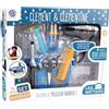 CLEMENT CLEMENTINE - Barber Set - Pretend Play - 102110 - Blue - Plastic - Profession - Beard - Children's Toy - Batteries Not Included - 35 cm x 31 cm - Suitable for ages 3 and up