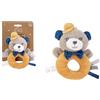 DODO D'AMOUR - Giocattolo Morbido - Orso - 022290 - Senape - Polare - Nascita - Peluche - Bambino - Rassicurante - Morbido - Lavabile - 13 cm x 10 cm - A partire da 0 mesi.