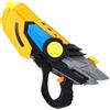 BLUE SKY - Pistola ad Acqua Elettrica Motorizzata - Luminosa - Gioco all'aperto - 043324 - Giallo - Plastica - 45 cm - Giocattolo per Bambini - Gioco da Spiaggia - Piscina - A partire dai 3 anni