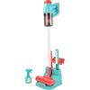 Clement Clementine - Cordless Vacuum with Accessories - Pretend Play - 110401 - Blue - Plastic - Household - Children's Toy - Batteries Not Included - 67 cm x 18 cm - Suitable for Ages 3 And Up