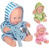 CLEMENT CLEMENTINE - Doll - Children's Toy - 071235 - Random Color - Vinyl - Doll - Baby - Mannequin - 14 cm x 20 cm - From 18 months old