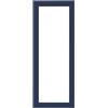 Dutch Frame Factory - Cornice 33x98 cm Blu Scuro Spazzato - MDF | Vetro acrilico antiriflesso, Montaggio a parete, Adatta per foto, poster o puzzle, Made in Holland