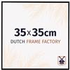 Dutch Frame Factory - Cornice 35x35 cm Nero Opaco - Plastica