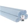 Cartotecnica Rossi C R Cartotecnica Rossi 5 Rotoli di Carta Crespata da 180g Tinta Unita Colore Celeste N.559