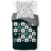 Jay Franco Minecraft Creeper Set Copripiumino - Biancheria da Letto Super Morbida per Bambini con Federa, SOLO COPRIPIUMINO (Imbottitura Non Inclusa), Verde, 2 Pezzi Singolo