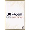 Dutch Frame Factory - Cornice 30x45 cm - Oro - Cornice per foto in Plastica con vetro plastico Antiriflesso - Cornice portafoto 30x45 cm - Easy