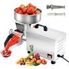 SAIYERUS Passaverdure in Acciaio Inox per Salsa di Pomodoro, Passapomodoro Elettrico da 450W, Tritatutto con Pratico Pestello, Pressa per Salsa, per Puree, Marmellate, Salsa di Mele, Purè di Patate,220V