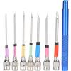 Haosie Punch Needle Kit, ago magico per ricamo, penna per ricamo, ricamo con 7 aghi, strumento per cucire e ricamare