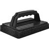 Generico Pennello per la pulizia della piastra - Scrubber per grill top premium con impugnatura di comfort, setole in acciaio inossidabile robuste | Strumenti per flagelli della griglia per barbecue, ra