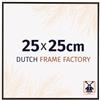 Dutch Frame Factory - Cornice 25x25 cm Antracite - Plastica | Vetro acrilico antiriflesso, Montaggio a parete, Adatta per foto, poster o puzzle, Made in Holland