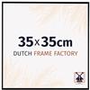 Dutch Frame Factory - Cornice 35x35 cm Nero Lucente - Plastica