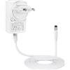 ShineBurky 24V 1.5A Striscia LED Alimentatore Trasformatore, Adattatore Nastri LED Strisce AC 100-240V a DC 24V Spina Standard EU per Striscia LED, Radio, Router, Telecamera CCTV (5.5mm X 2.1mm)