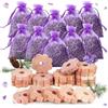Wvu & Wvo 30 trappole per tarme naturale in cedro lavanda 20 anelli per tarme e 10 sacchetti di lavanda per la prevenzione delle tarme dei vestiti eccellente (1)