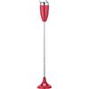 SONGR Posacenere Da Esterno Posacenere Chiuso con coperchio Colonna Regolabile per Esterno Interno Portacenere da Terra da 51 cm a 89 cm Posacenere con Piedistallo con Scatola di Sigarette,Rosso