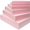 MOTT Imbottitura in schiuma memory foam rosa per sostituire i cuscini in memory foam per divano morbido, sedia da pranzo, sgabello, cuscino in schiuma ad alta densità, imbottitura in schiuma, foglio