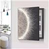 AWSAD Coperchio Contatori Scatola Contatore Elettrico, Decorazione Moderna Copri Quadro Elettrico Pannello Interruttore for Nascondere Quadri Elettrici(A,40X50CM(15.7x19.6in))