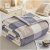 Odot Coperta Divano Microfibra, 6 Tog Coperta Letto Singolo Matrimoniale Invernale Copertina Letto Una Piazza e Mezza Soffice e Calda per Mare, Campeggio (Scozzese alla moda,100x120cm)