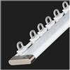 Generic Set di Binario per Tende Ultra Sottili - Binario Tenda Soffitto in Alluminio - System di Binari per Tende Divisorie - Facile da Installare(White,120cm/3.93FT)