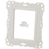 Hervit Cornice Portafoto Lily in Porcellana Traforata a Mano con Scatola Regalo 2 Dimensioni - Cornice Porta Foto, Portafoto, Portafotografia, Portafoto in Porcellana, Regalo - 21x26cm