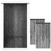 Bocguy Confezione da 2 Tende a FilI, 100 x 200 cm Glitter Tende