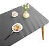 moismk Tovaglia Rettangolare 60x120 70x120 70x130 80x140 90x140 con Bordo Elastico Tovaglie Protezione Tavolo, Copri Tavolo Impermeabile e Antimacchia, Facile da Pulire(Grigio,80x120)