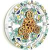 ImprovingLife The Gears Clock - Orologio da parete con ingranaggi mobili, collezione Italia, 25,4 cm