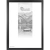 Clamaro Collage Cornice Portafoto 38x140 cm | Nero opaco | Cornice in MDF incl. vetro acrilico infrangibile, pannello posteriore e ganci in metallo