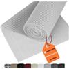 WEEWAM Tappetino Antiscivolo, Rivestimento per Cassetti Cucina, Weewam 30 x 600 cm (XXL) Rotolo Antiscivolo EVA non Adesivo, Fodera Protezione Mobili Armadio Ripiani Bicchieri Scarpiera - Grigio Chiaro