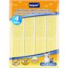 KEEPOW 2.633-130.0 Panni in microfibra di ricambio per lavavetri finestre Kärcher, panno assorbente, flacone spray WV 5 Premium, 2 (Plus), ambienti interni, e giallo, 4 pezzi