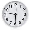Sporgo Orologio da parete grande da 23 cm: orologio da parete da appoggiare o appendere, orologio da parete senza ticchettio, orologio da parete al quarzo, alta precisione, orologio da parete moderno,