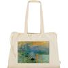 My Custom Style Borsa Shopper BIO Extra Large 53x37cm.#Arte-Levar del Sole, Monet# Cotone Organico 180gr. Chiusura a Coulisse Manici 80cm.