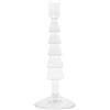 Wd Lifestyle - Portacandele in Vetro Borosilicato con Forma di Albero di Natale (Trasparente)
