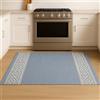 Corredocasa Tappeto Cotone Passatoia Stuoia Multiuso Semplice Sfumato Disponibile in Diverse Colorazioni e Misure (Grigio, 55X280)
