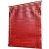 Suwooy Tende Veneziane Rosse 50/60/70/80/90/100/115/120cm,Tenda Veneziana in Metallo e Alluminio Per Finestre,Persiane a Lamelle Da 25mm,Tende Alla Veneziana Orizzontali Oscuranti,W×H-160×210cm(63*83in)