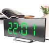 Lainiaoly Orologio Digitale per Camera da Letto | Display LED Grande Per Sveglia Digitale - Luminosità Regolabile Silenzioso Assoluto per Ragazzi Ragazze Adolescenti Studenti Anziani Soggiorno