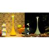 LuminexDesigns Bundle of Lampada da Tavolo LED Senza Fili Gialla +Verde - Touch Dimmerabile, Ricaricabile, Design Moderno Elegante e Minimalista in Metallo, per Camera, Soggiorno, Giardino, Cena, Uso
