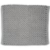 kela Tappetino da bagno antiscivolo55 x 65 x 2 cm MARIE, tappeto da bagno grigio, lavabile, poliestere e cotone riciclati, tappetino da bagno con struttura a maglia