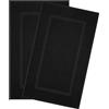 Hammetex Tappetini da Bagno Set da 2 51x86 cm, 900 g/m², 100% Cotone | Certificato OEKO-TEX, spugna morbida & assorbente, lavabile, tappeto in spugna per bagno, doccia & WC