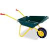 Relaxdays Carriola per Bambini, Manici gommati, A x L x P: 43 x 74 x 36 cm, Metallo, plastica, Verde
