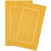 Hammetex Tappetini da Bagno Set da 2 51x86 cm, 900 g/m², 100% Cotone | Certificato OEKO-TEX, spugna morbida & assorbente, lavabile, tappeto in spugna per bagno, doccia & WC
